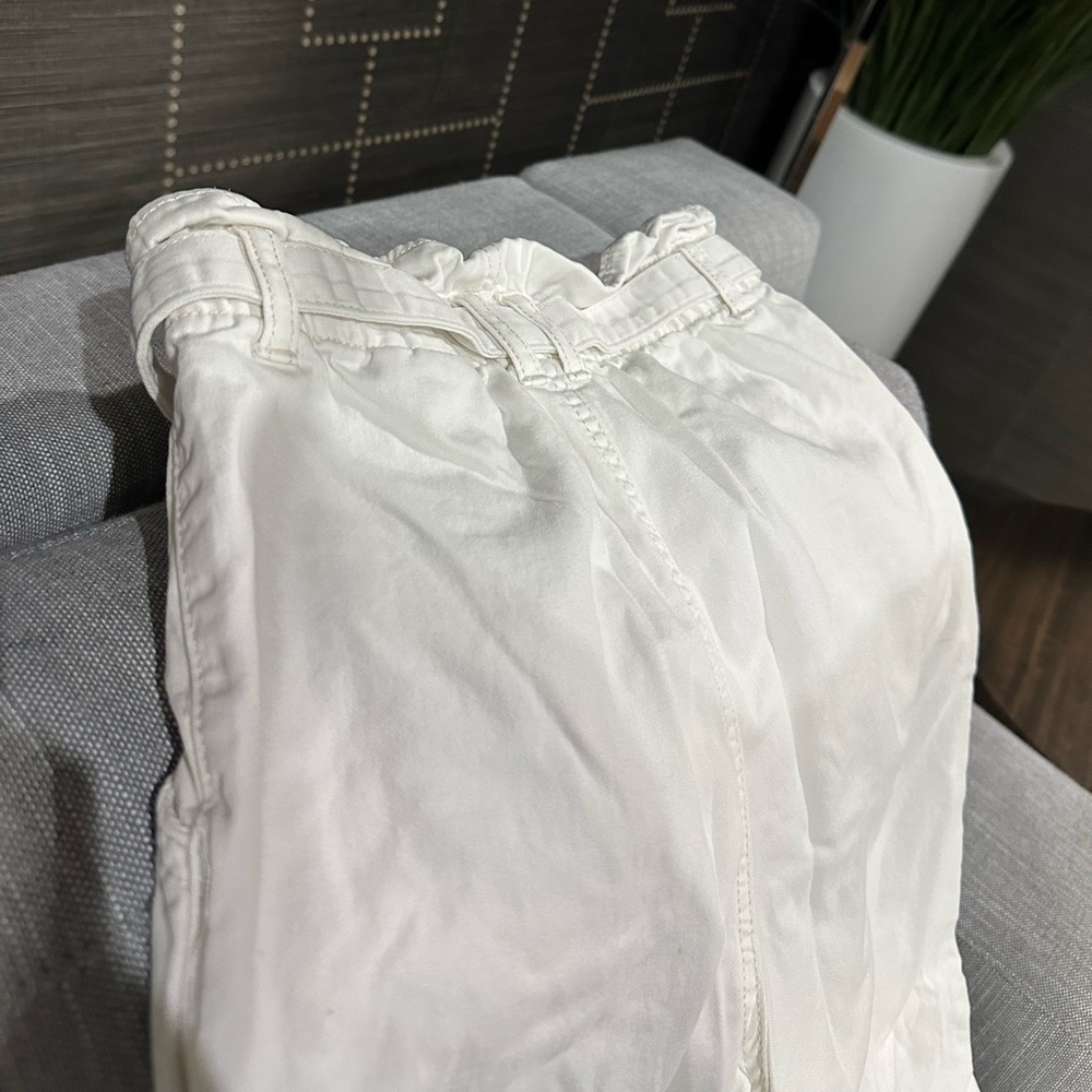 White Drawstring Pants - image 6